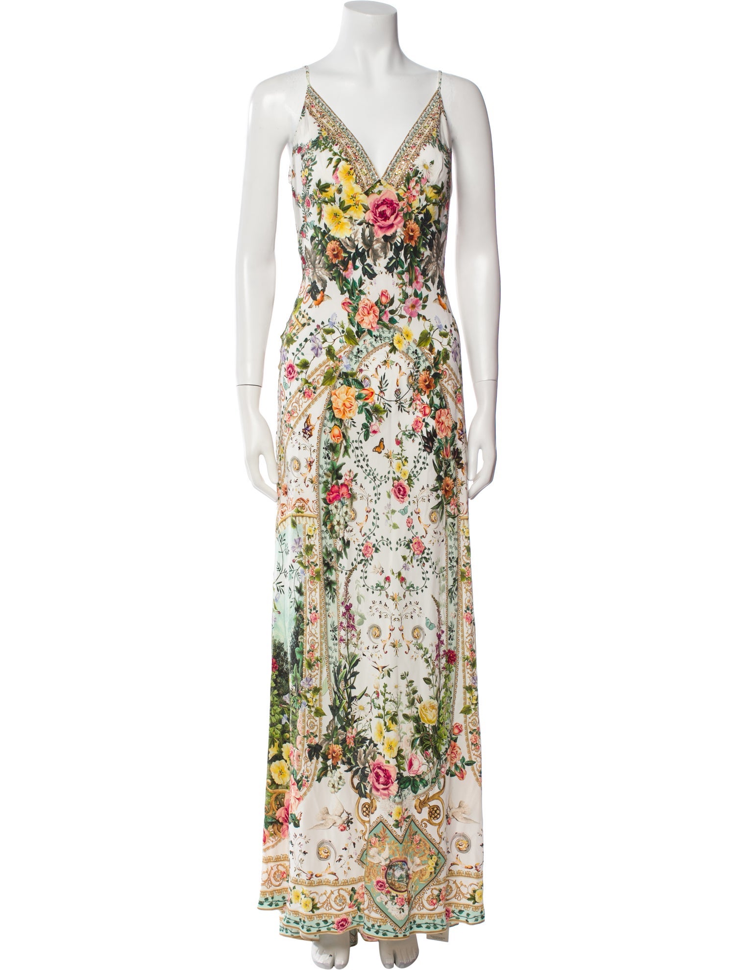 Camilla x Leading Hotels of the World Silk Long Dress