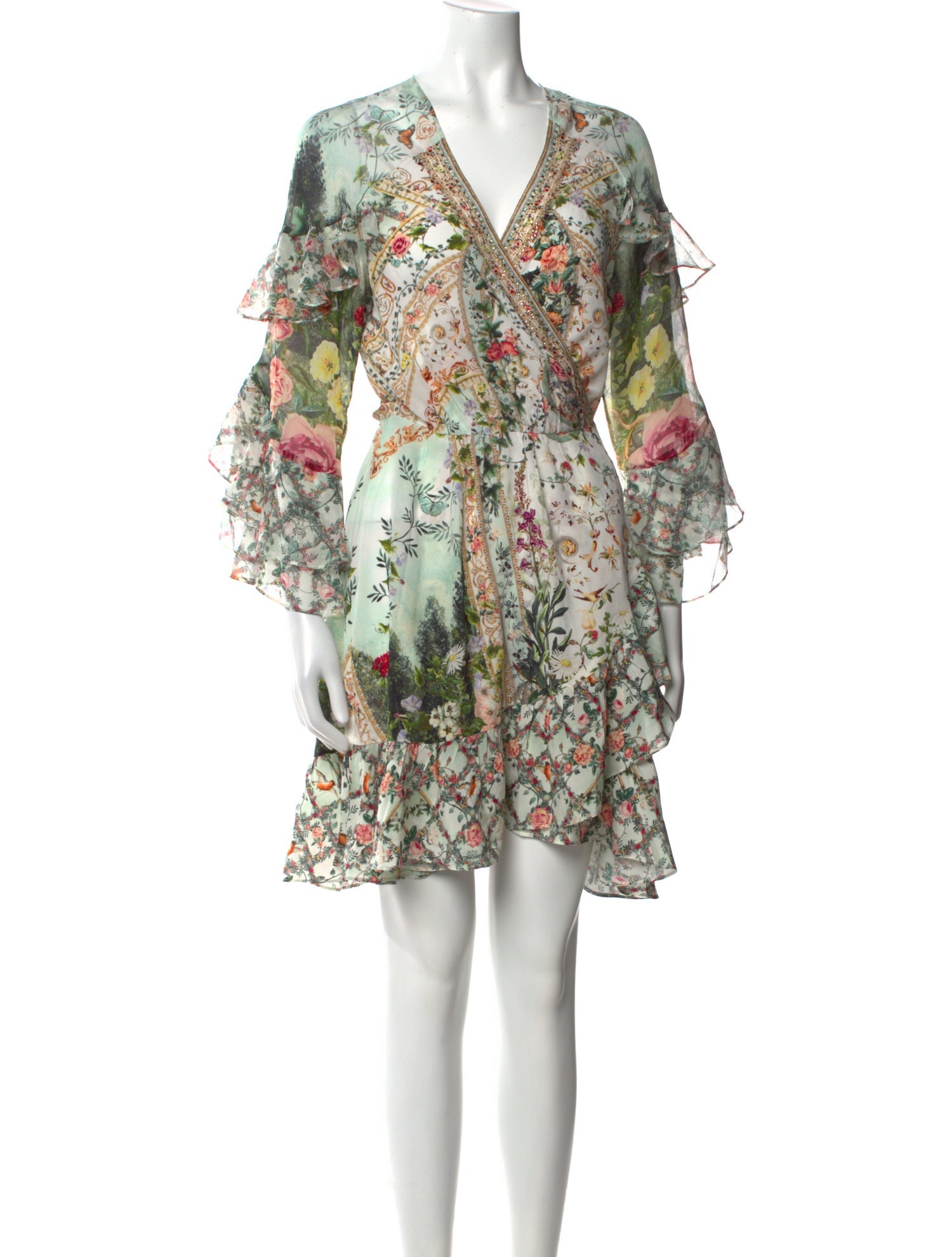 Camilla x Leading Hotels of the World Silk Mini Dress w/ Tags