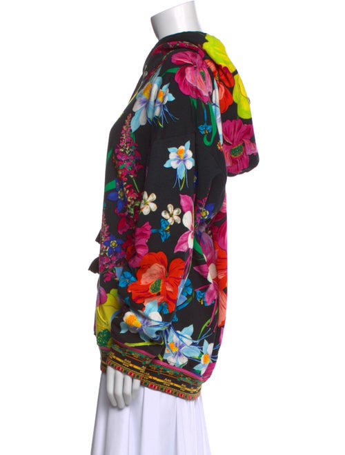 Camilla x Leading Hotels of the World Floral Print V-Neck Sweatshirt