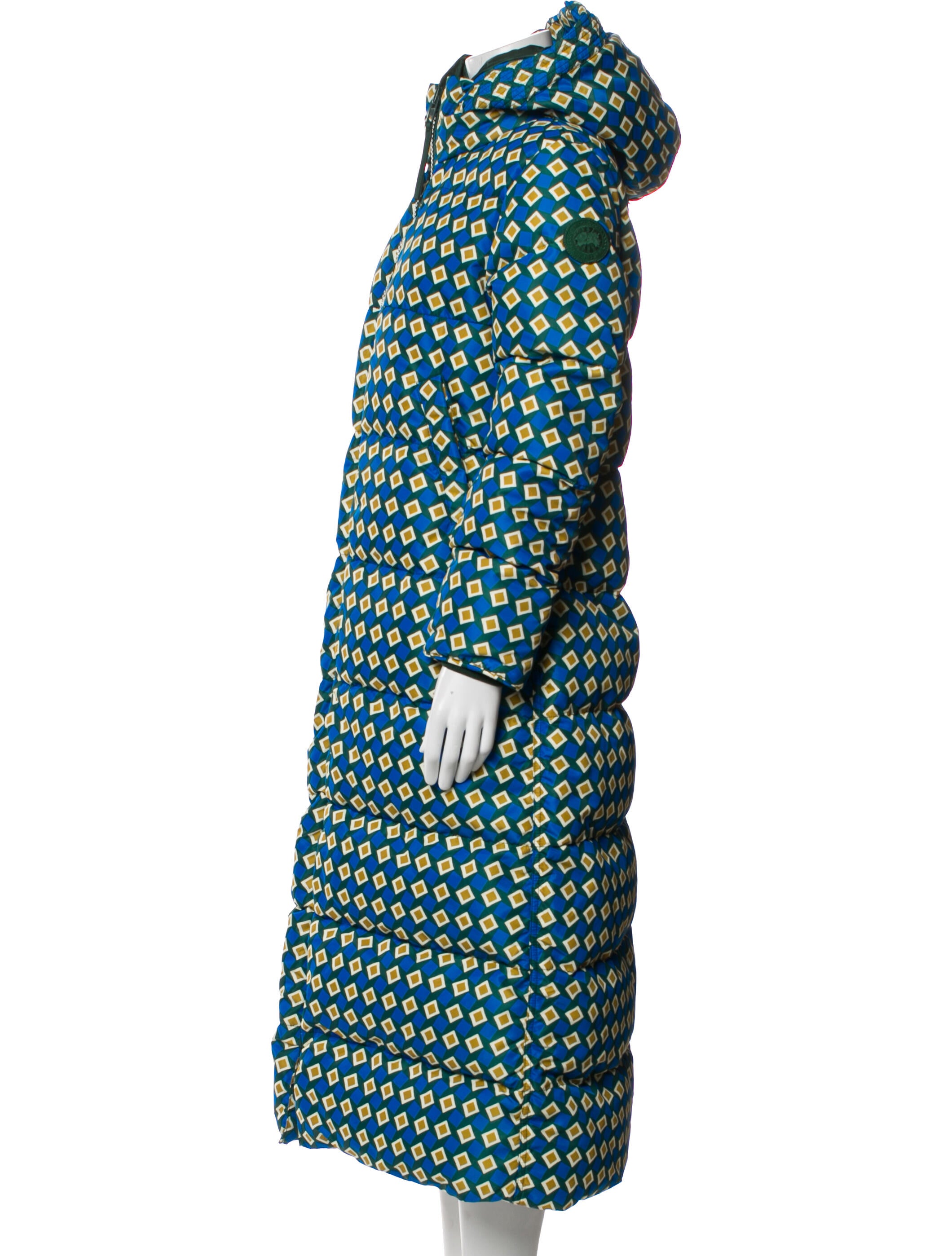 Canada Goose x Reformation Nylon Printed Down Coat