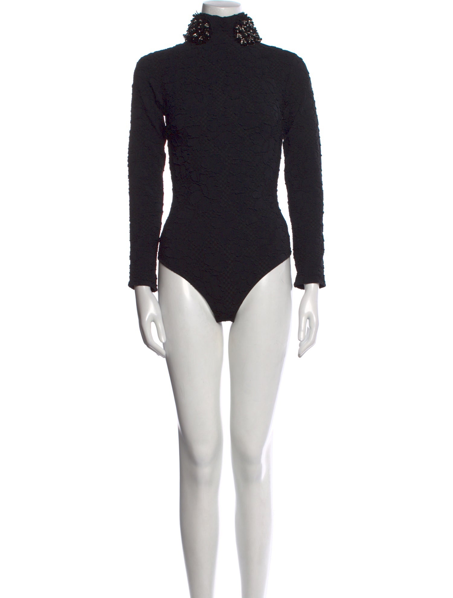 Cadolle Creation Turtleneck Long Sleeve Bodysuit