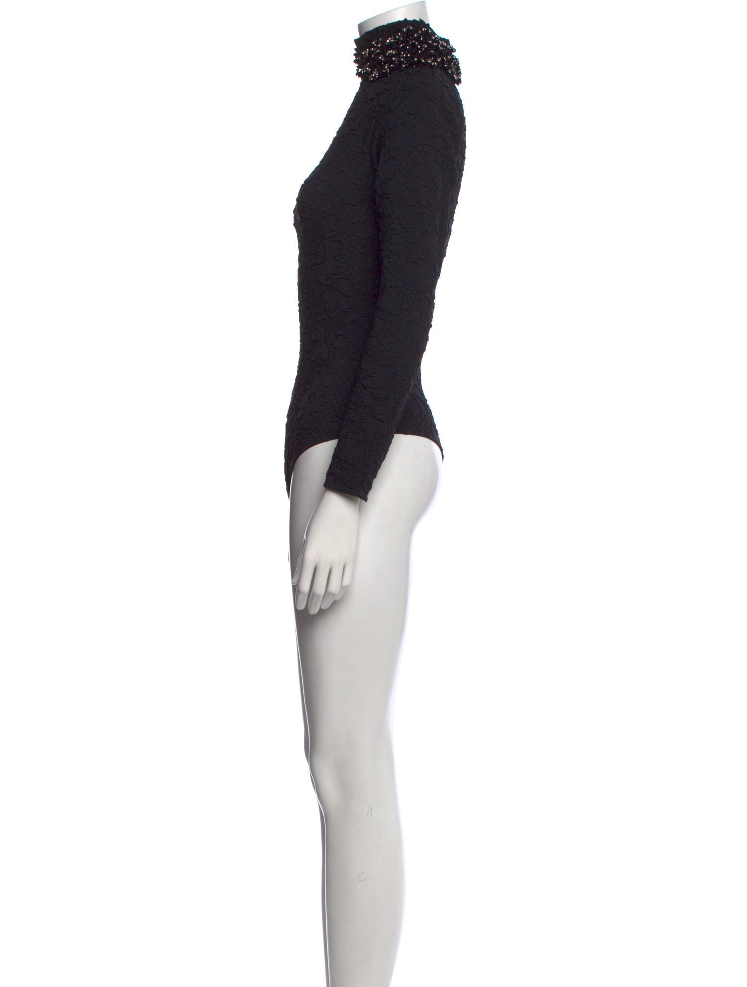 Cadolle Creation Turtleneck Long Sleeve Bodysuit