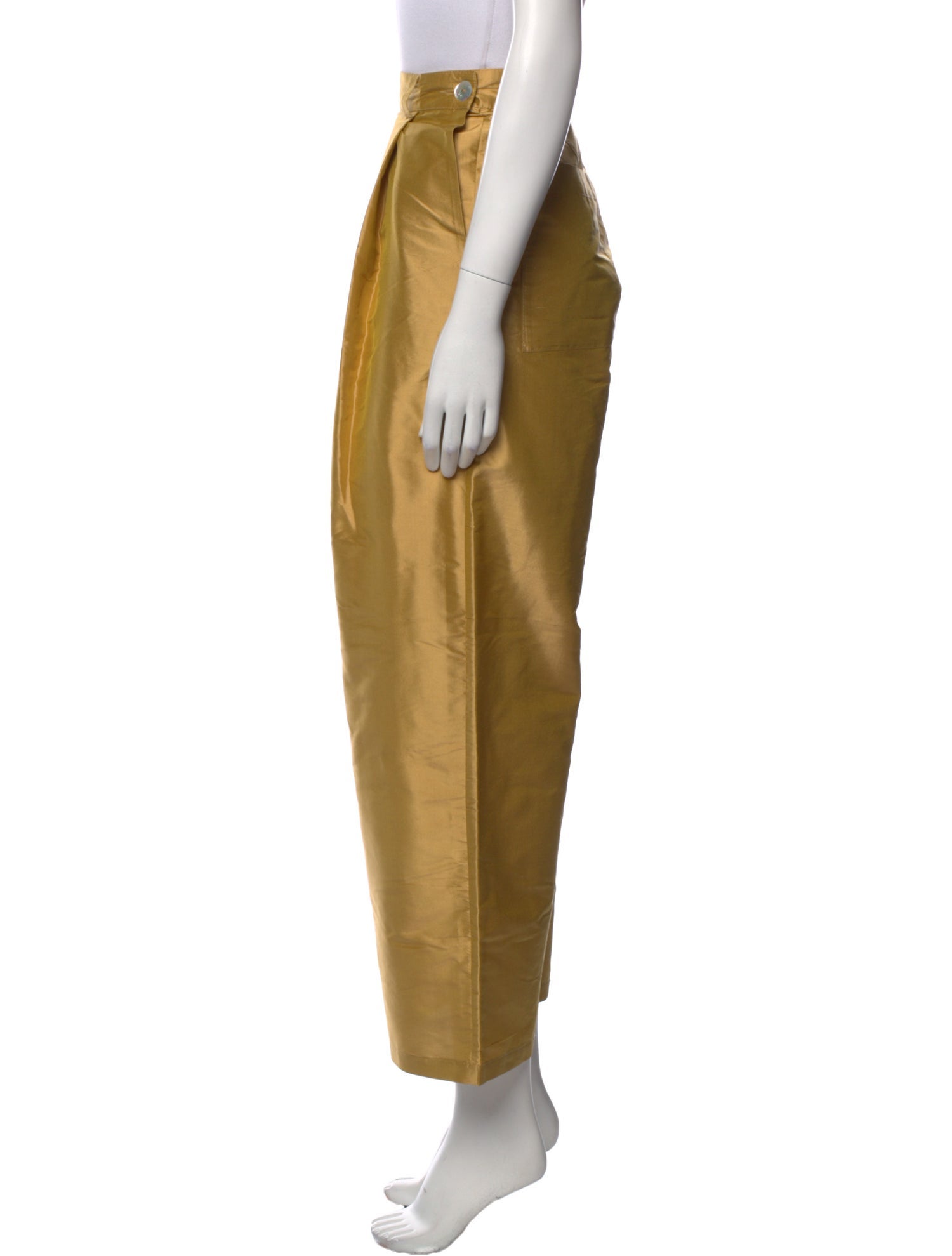 Cawley Studios Silk Wide Leg Pants w/ Tags