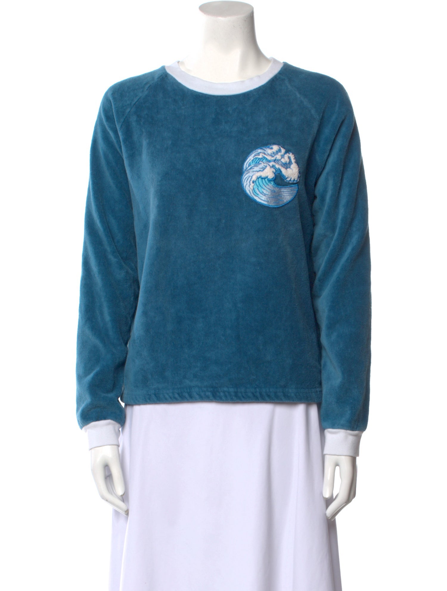 Calle del Mar Crew Neck Long Sleeve Sweatshirt