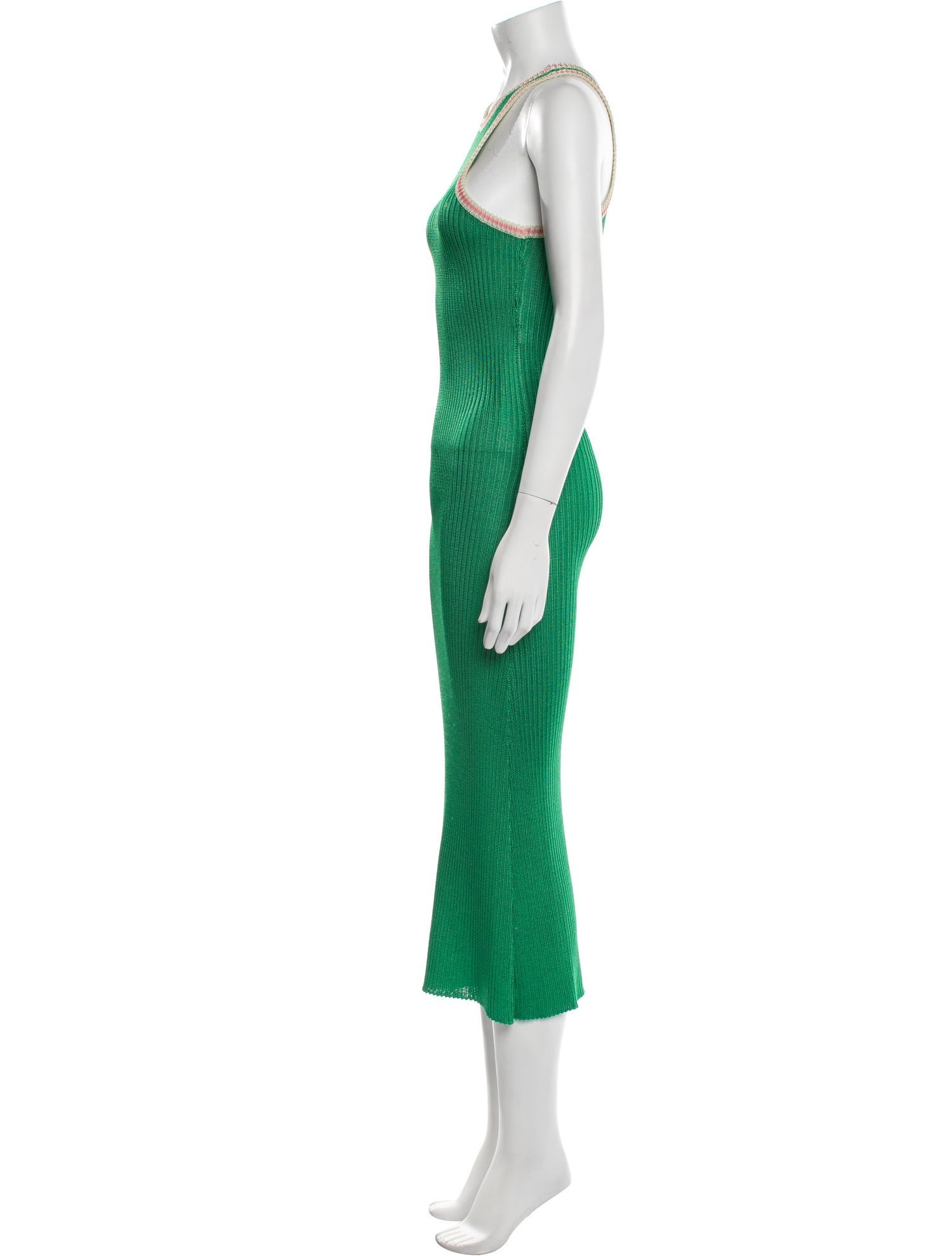 Calle del Mar Crew Neck Long Dress