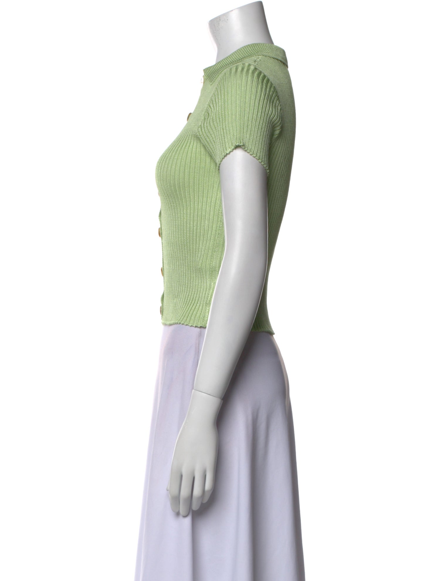 Calle del Mar Short Sleeve Crop Top