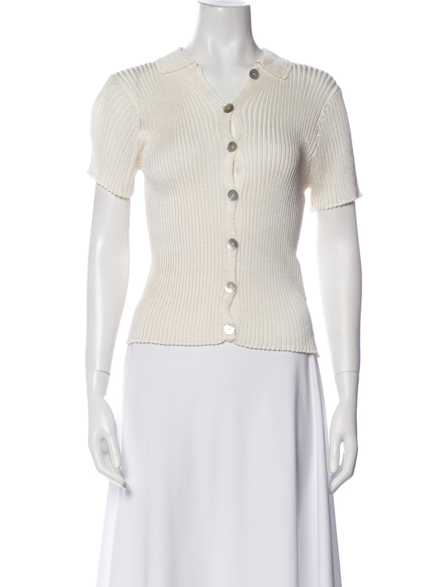 Calle del Mar V-Neck Short Sleeve Polo