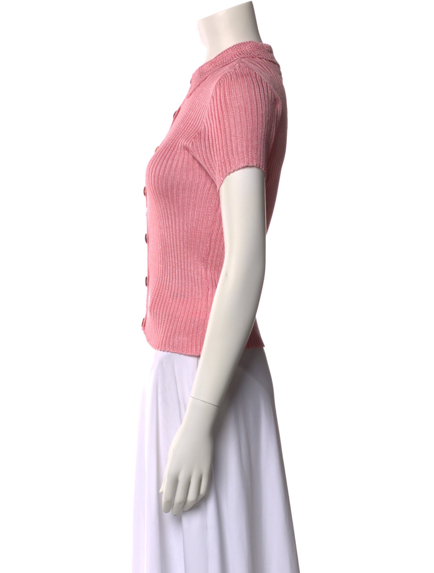 Calle del Mar Mock Neck Short Sleeve Polo