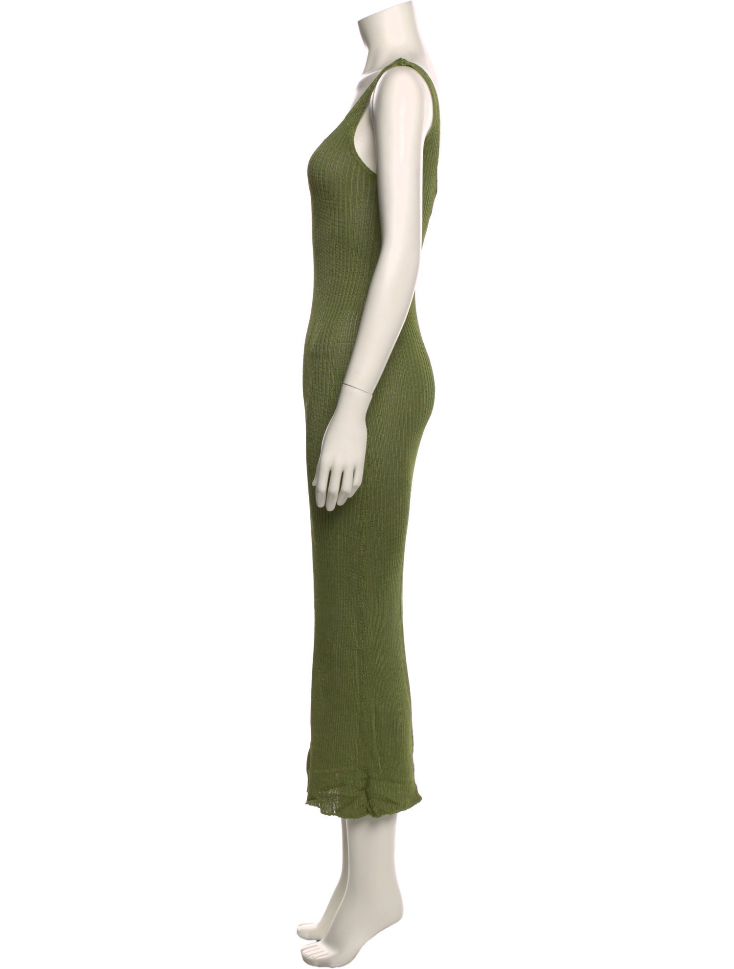 Calle del Mar Scoop Neck Long Dress