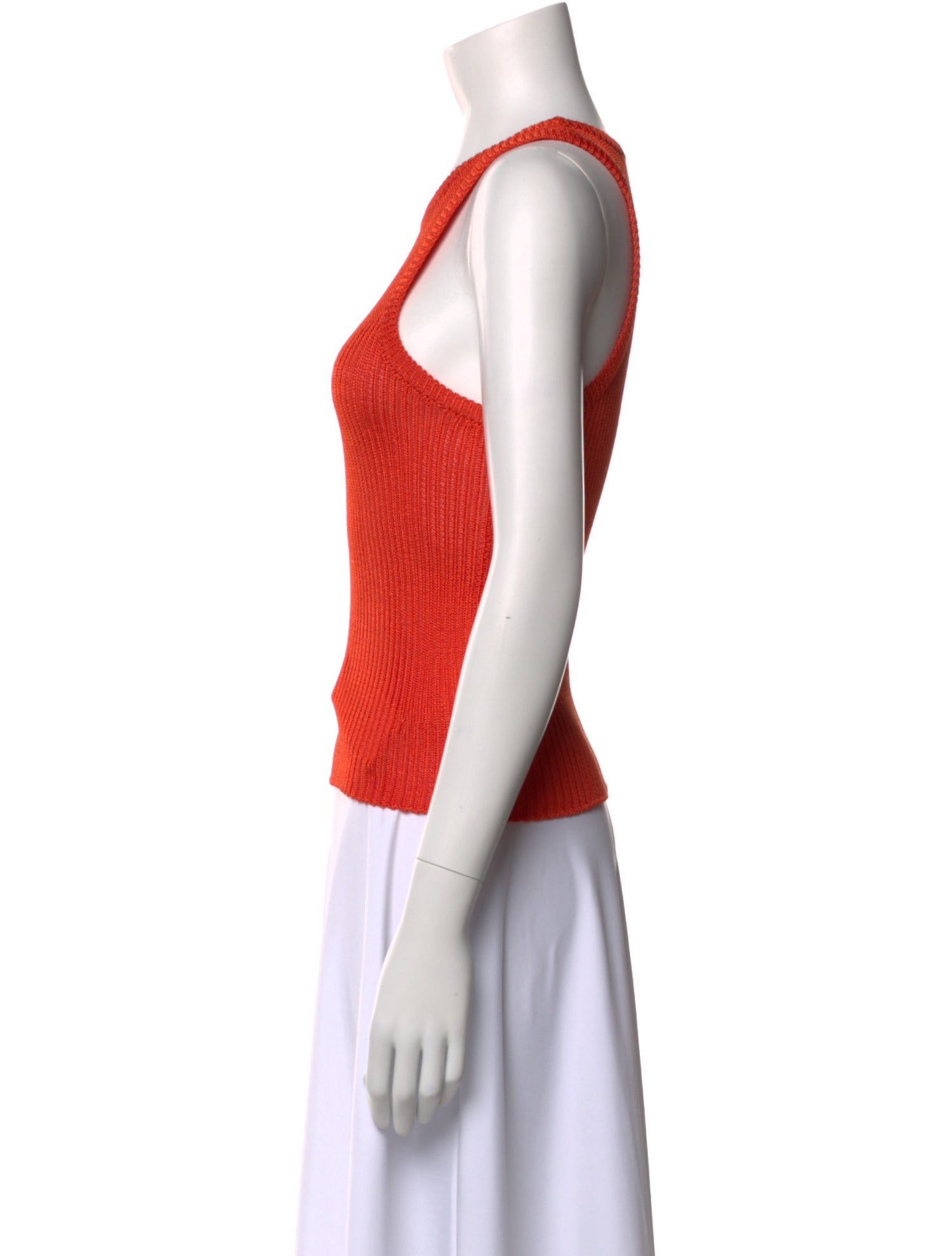 Calle del Mar Crew Neck Sleeveless Top