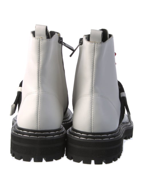 Cecelia Leather Combat Boots