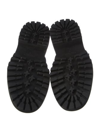 Cecelia Leather Combat Boots