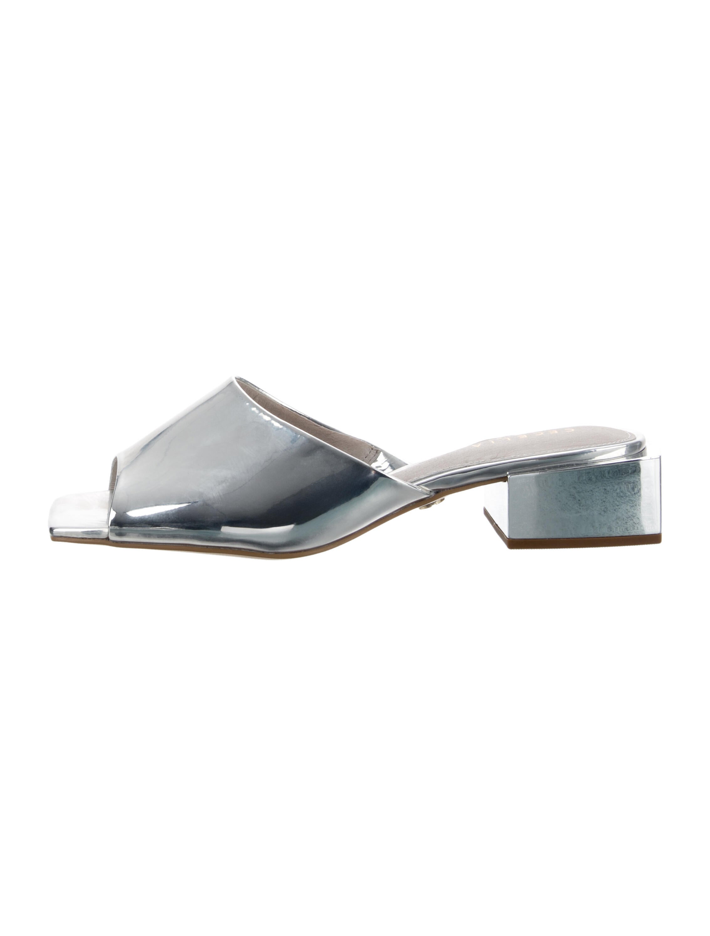 Cecelia Patent Leather Slides