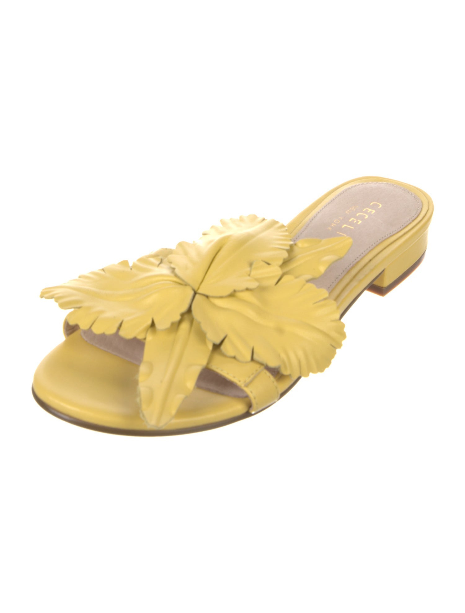 Cecelia Leather Slides