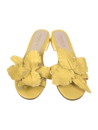 Cecelia Leather Slides