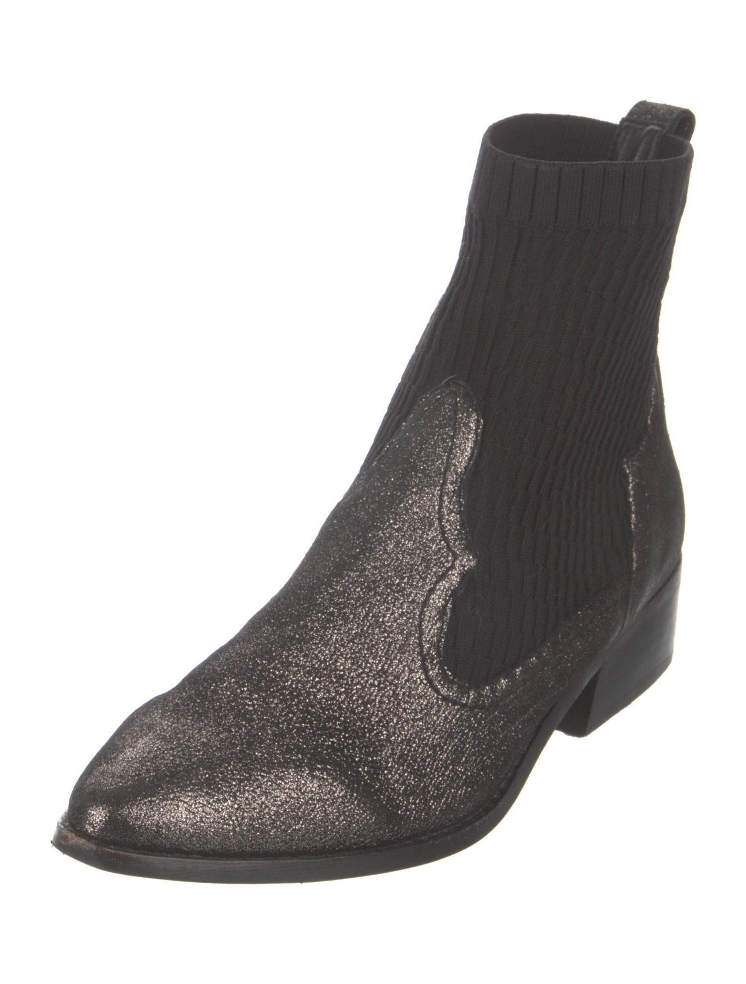 Cecelia Glitter Glitter Accents Sock Boots