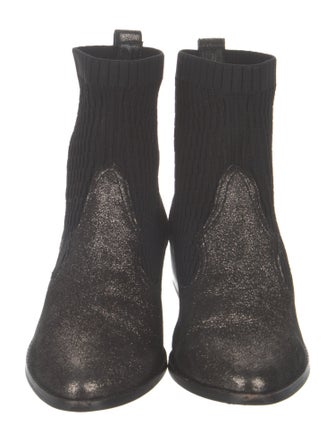 Cecelia Glitter Glitter Accents Sock Boots
