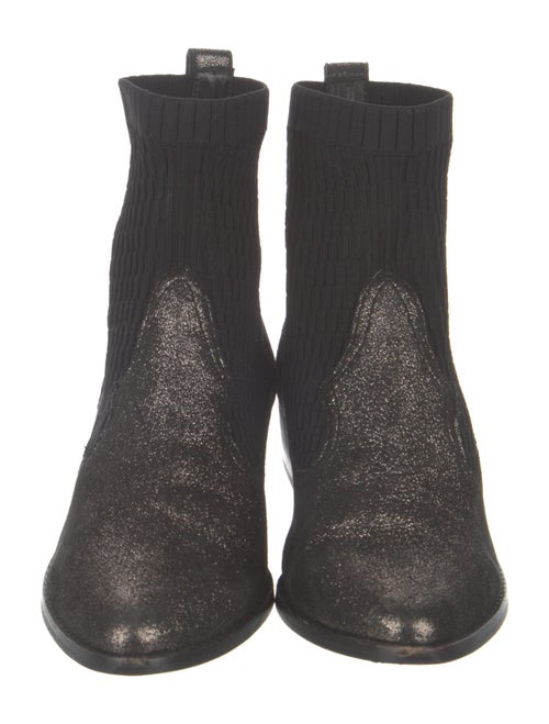 Cecelia Glitter Glitter Accents Sock Boots