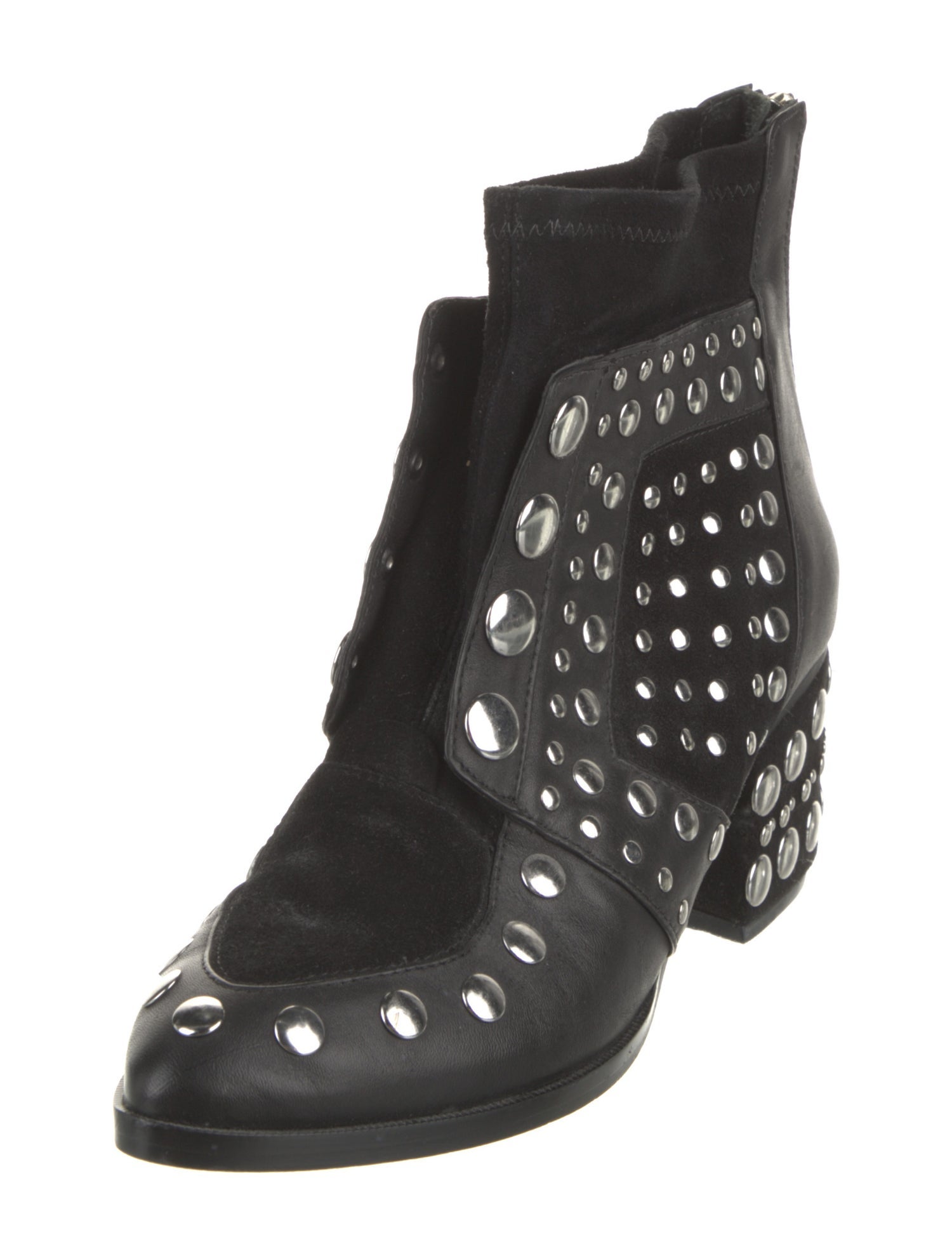 Cecelia Leather Printed Boots