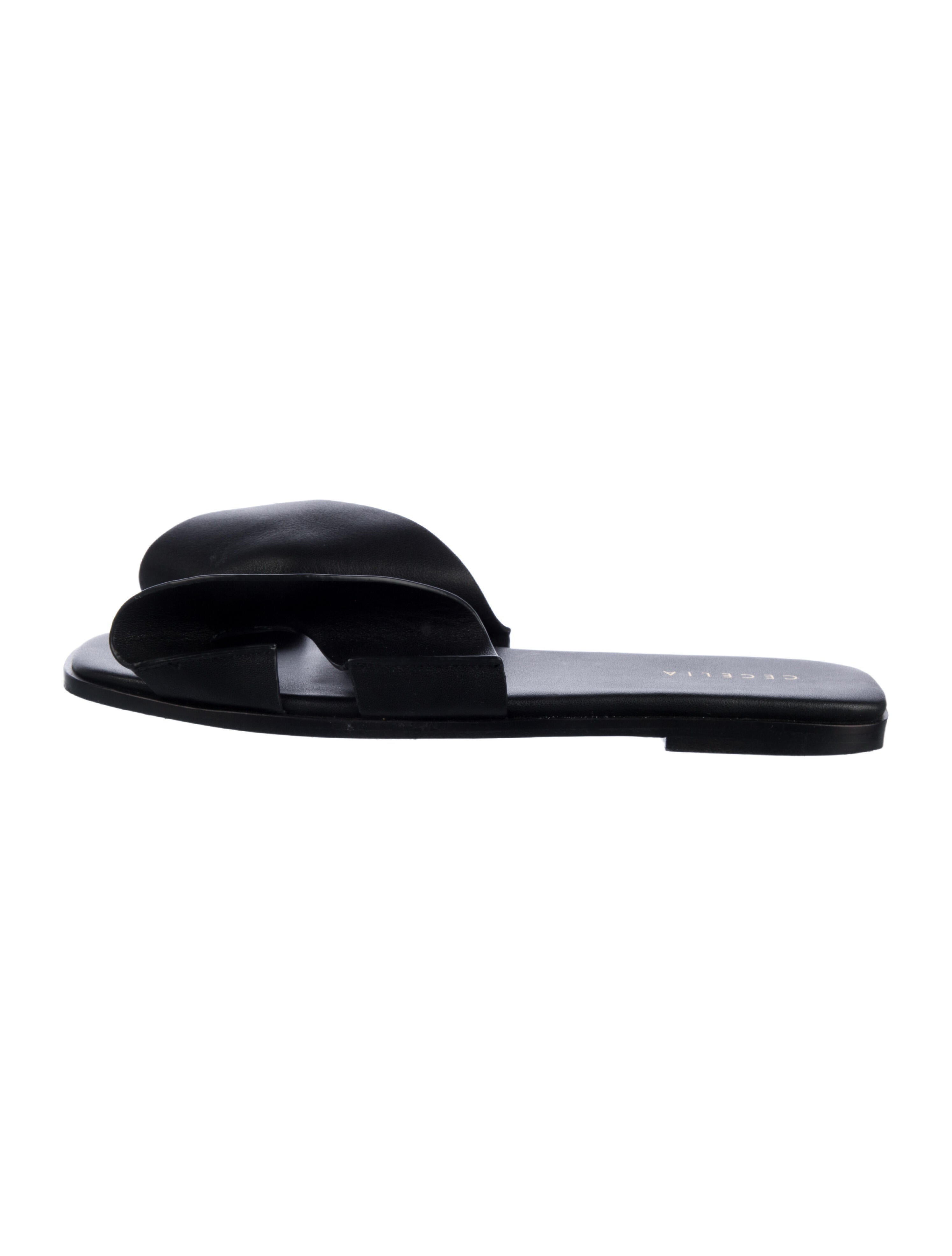 Cecelia Leather Slides