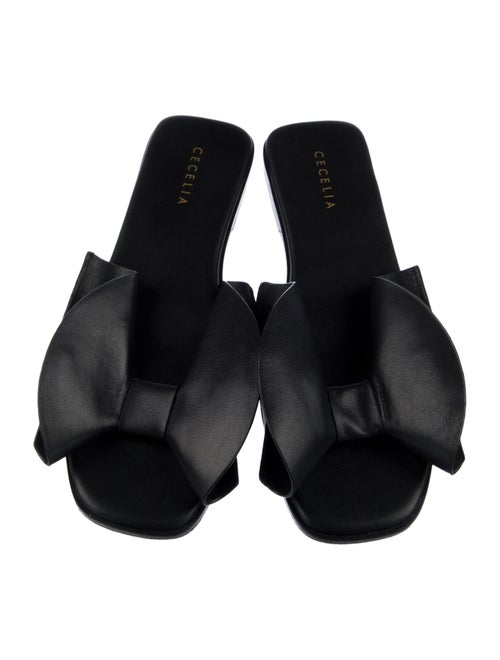 Cecelia Leather Slides