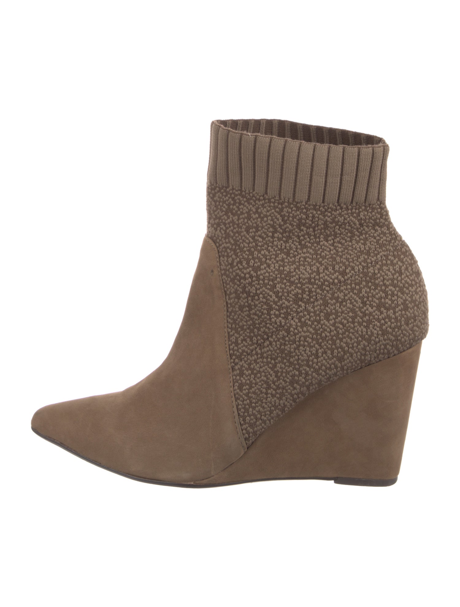 Cecelia Suede Printed Sock Boots