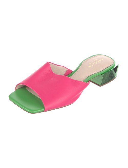 Cecelia Leather Slides