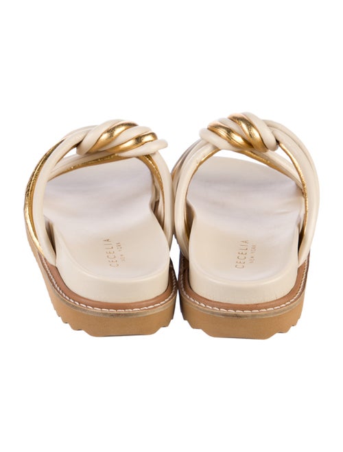 Cecelia Leather Slides