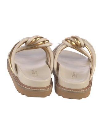 Cecelia Leather Slides