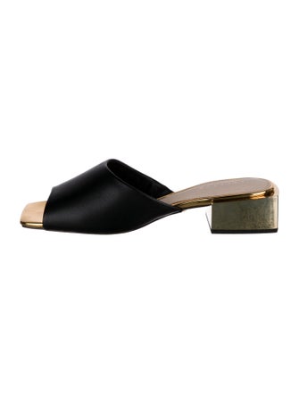 Cecelia Leather Slides