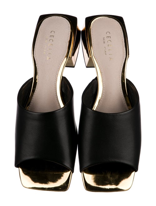 Cecelia Leather Slides