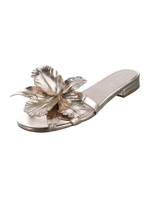 Cecelia Leather Slides