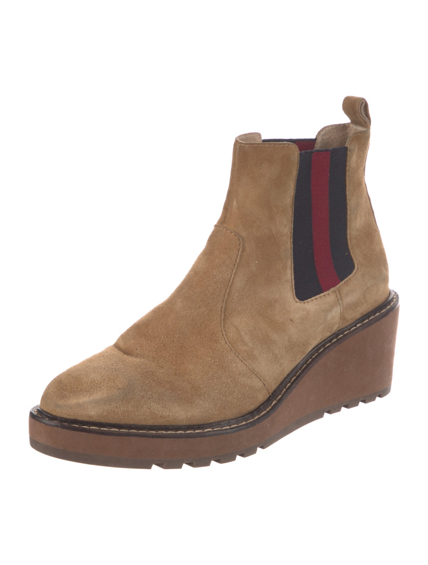 Cecelia Suede Chelsea Boots