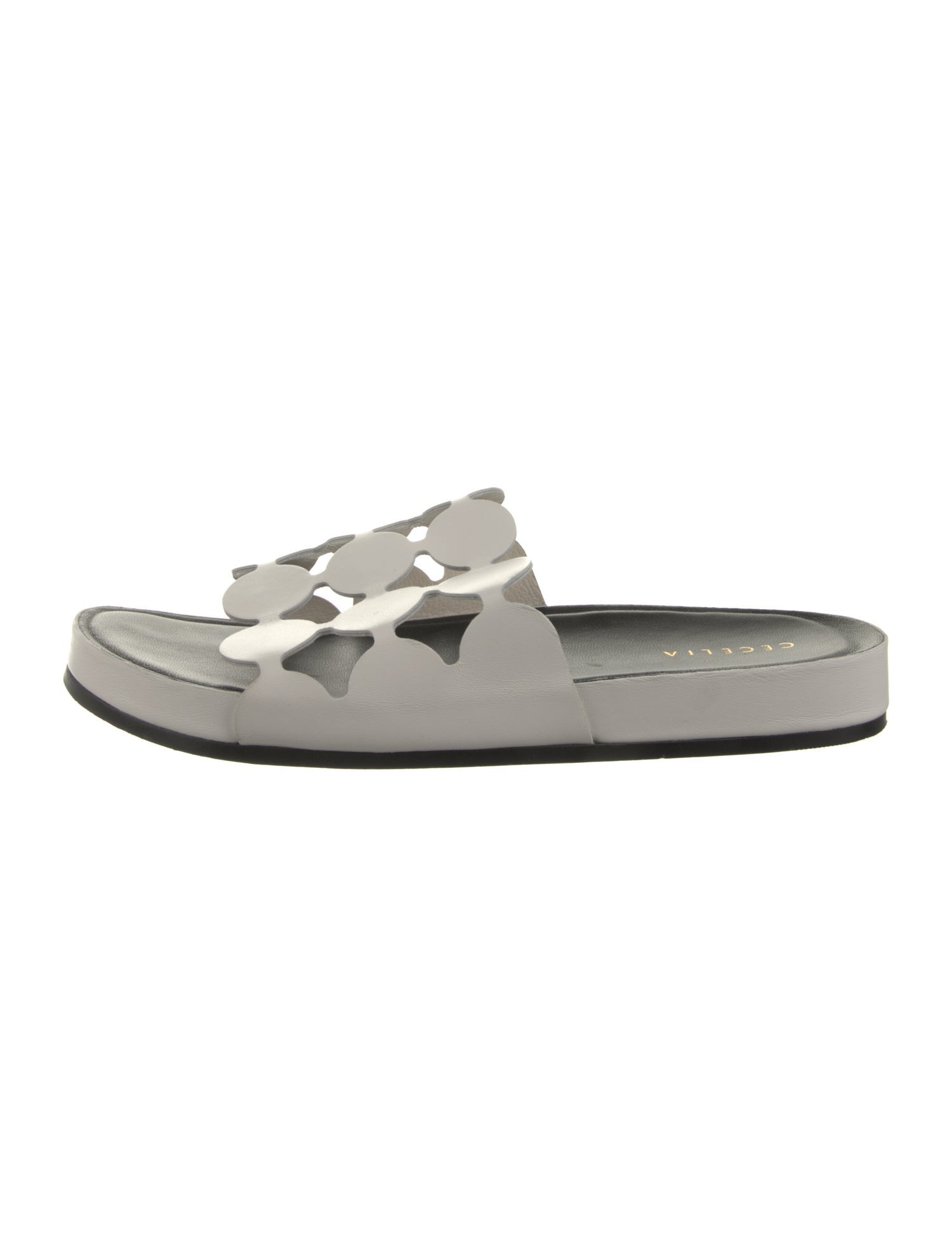 Cecelia Leather Slides