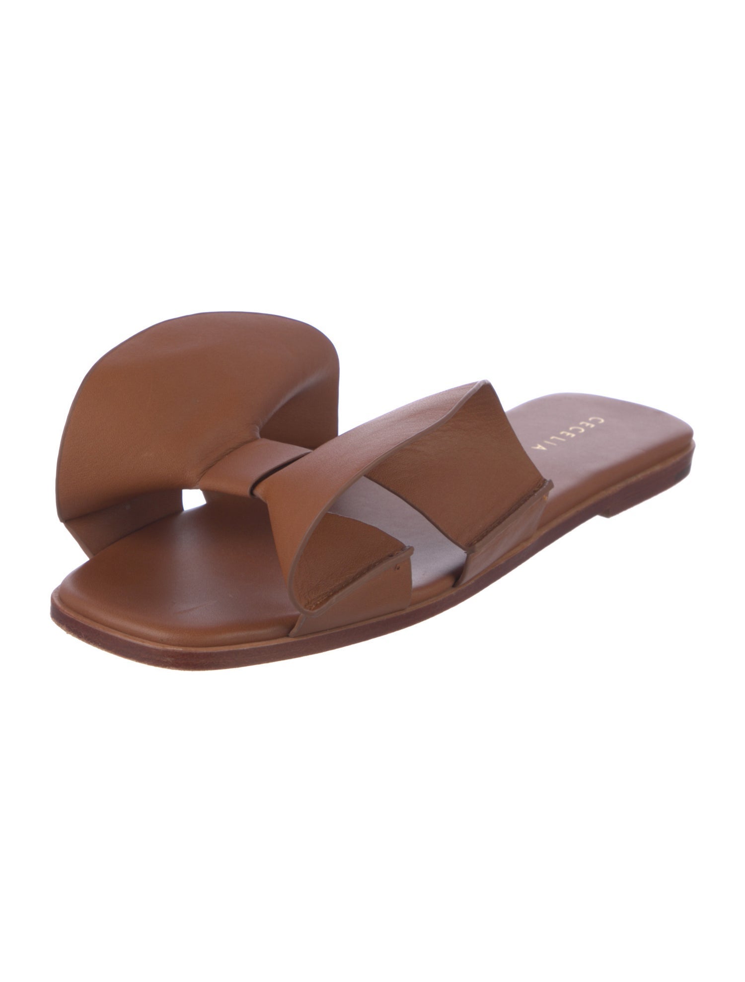 Cecelia Leather Slides