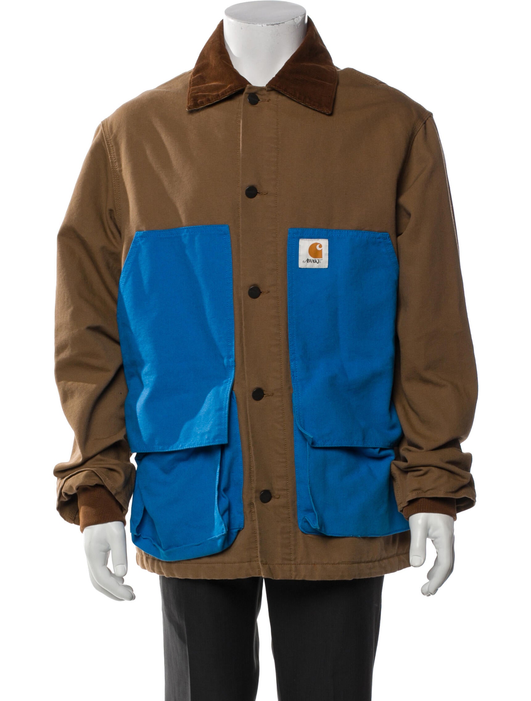 Carhartt WIP x AWAKE NY Colorblock Pattern Jacket w/ Tags