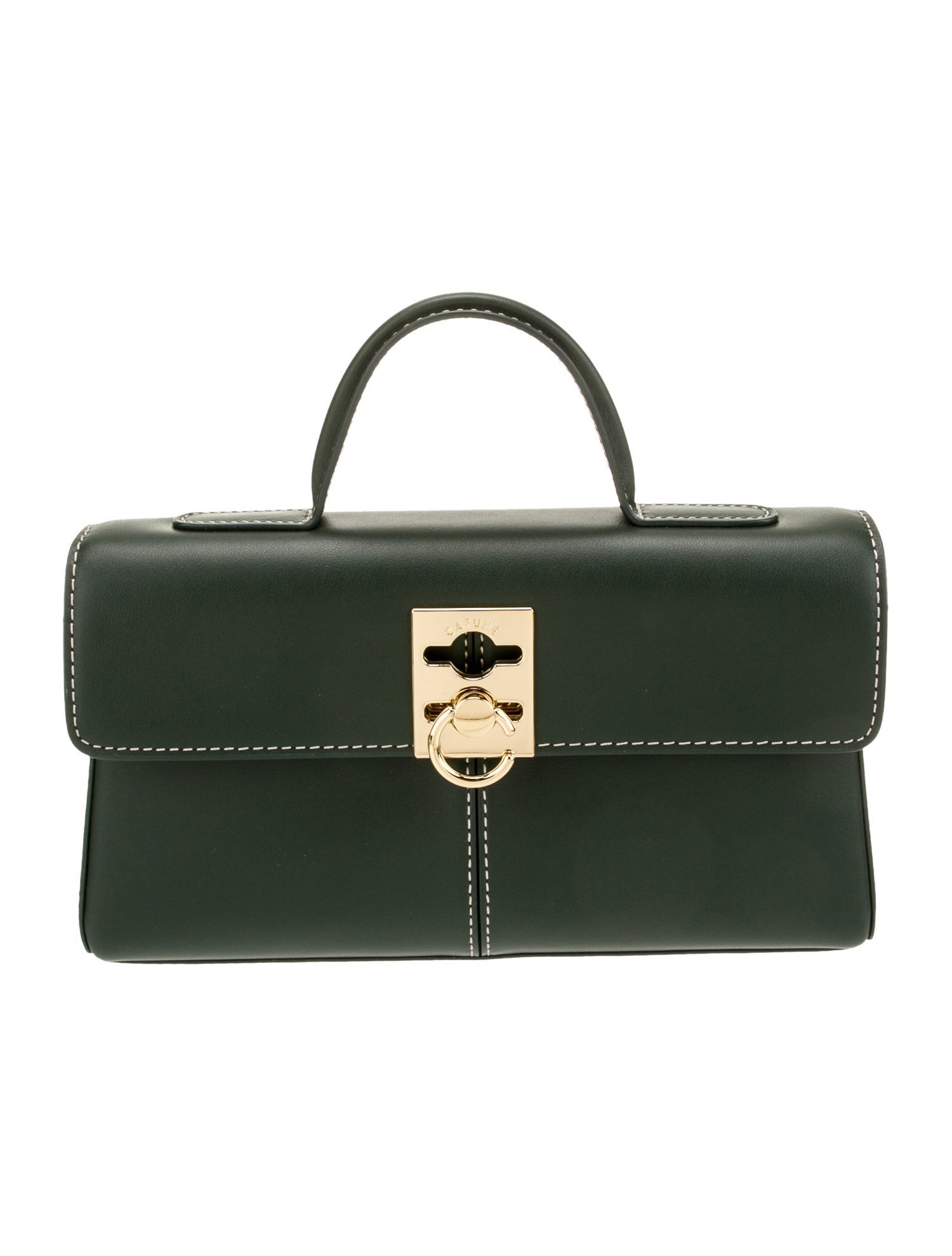 Cafuné Leather Top Handle Bag w/ Tags