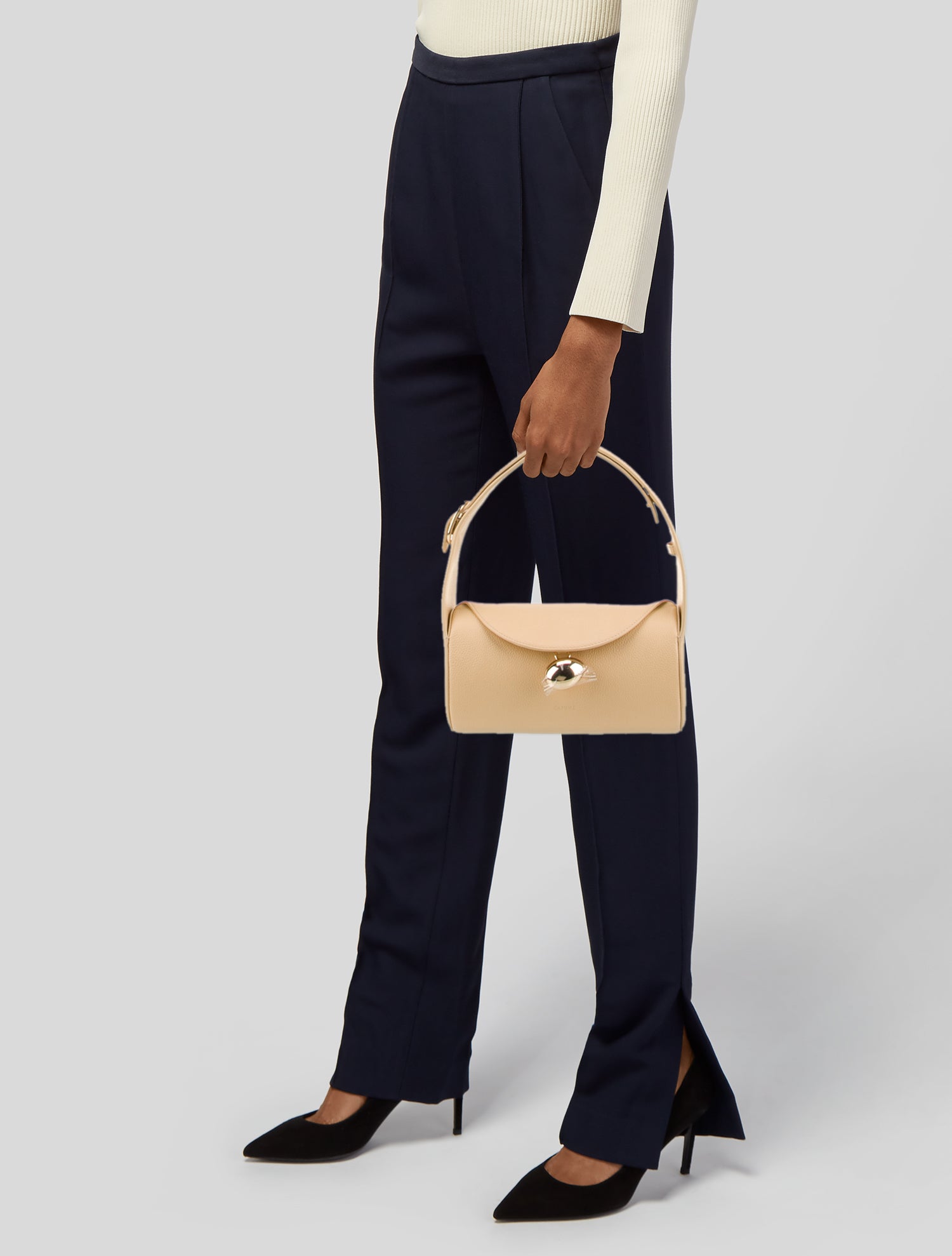 Cafuné Leather Top Handle Bag w/ Tags