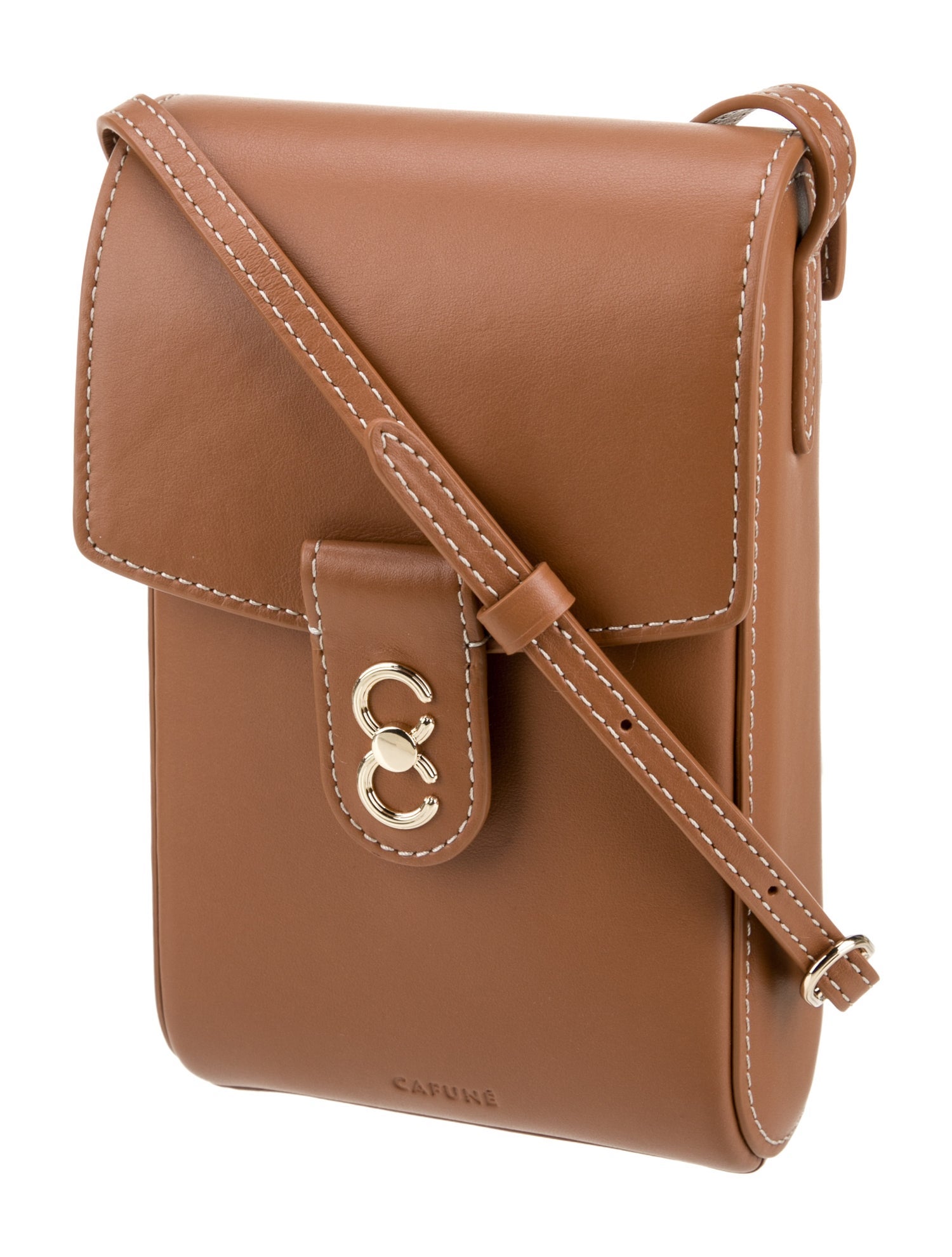 Cafuné Leather Crossbody Bag