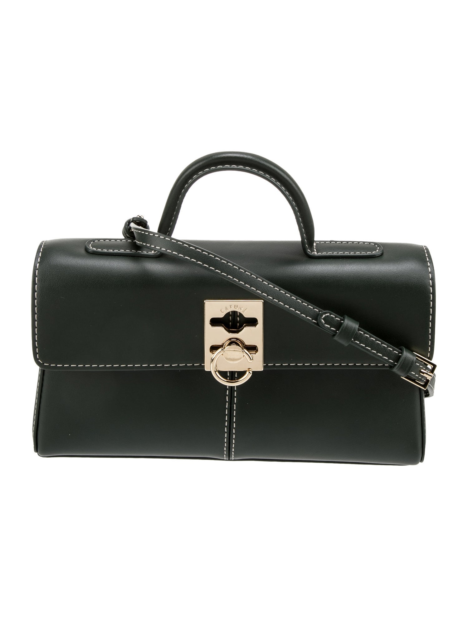 Cafuné Leather Shoulder Bag