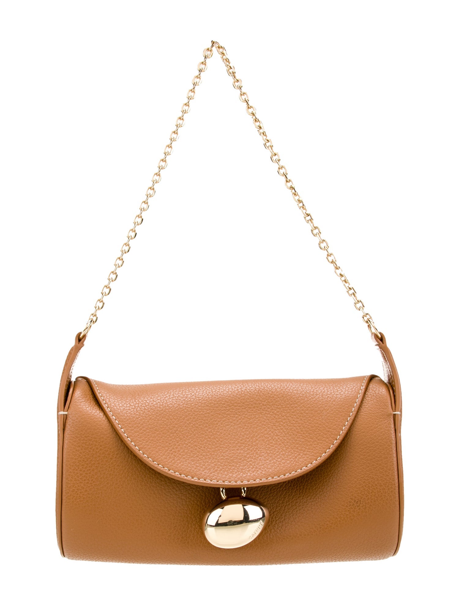 Cafuné Leather Shoulder Bag