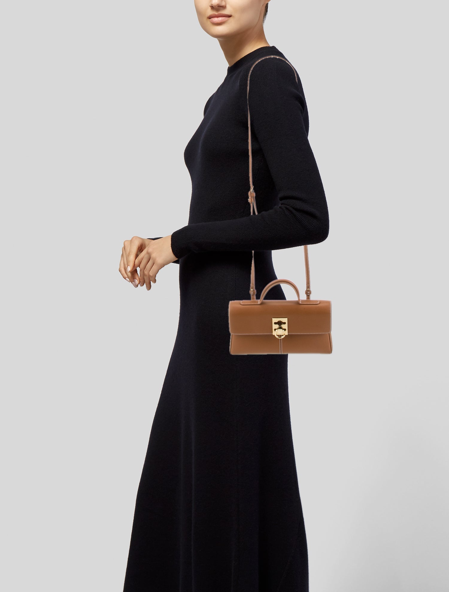 Cafuné Leather Crossbody Bag