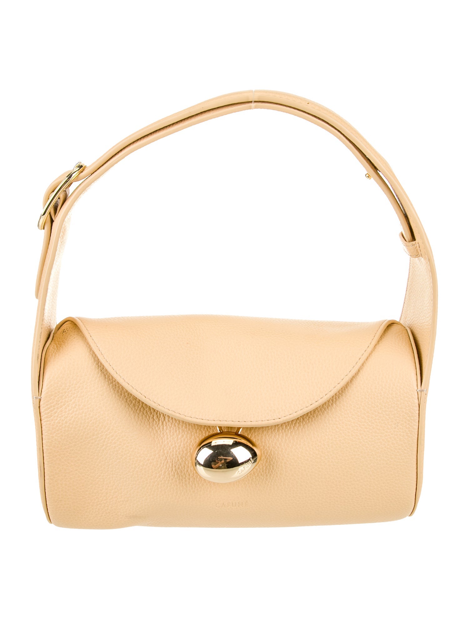 Cafuné Leather Top Handle Bag
