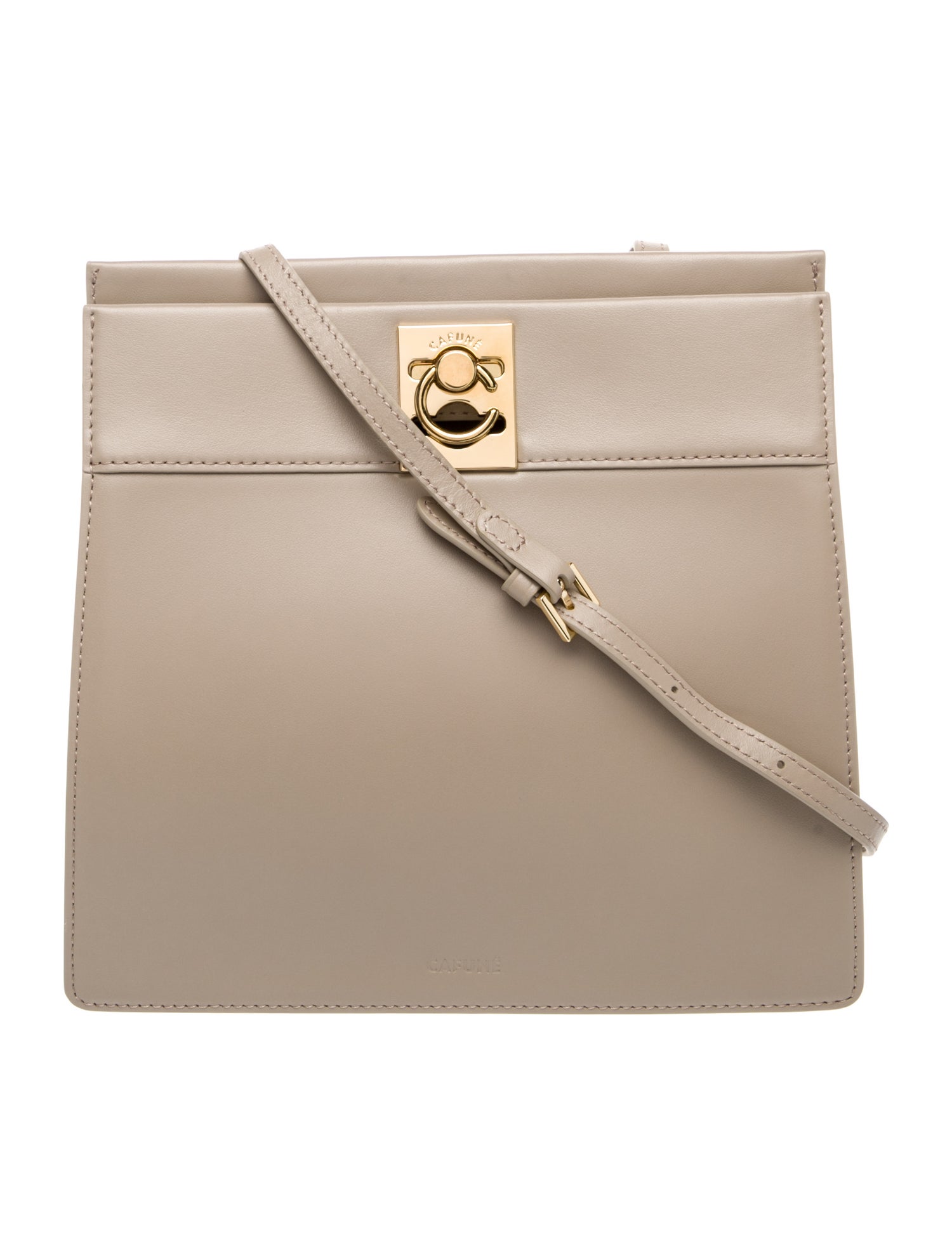 Cafuné Leather Shoulder Bag