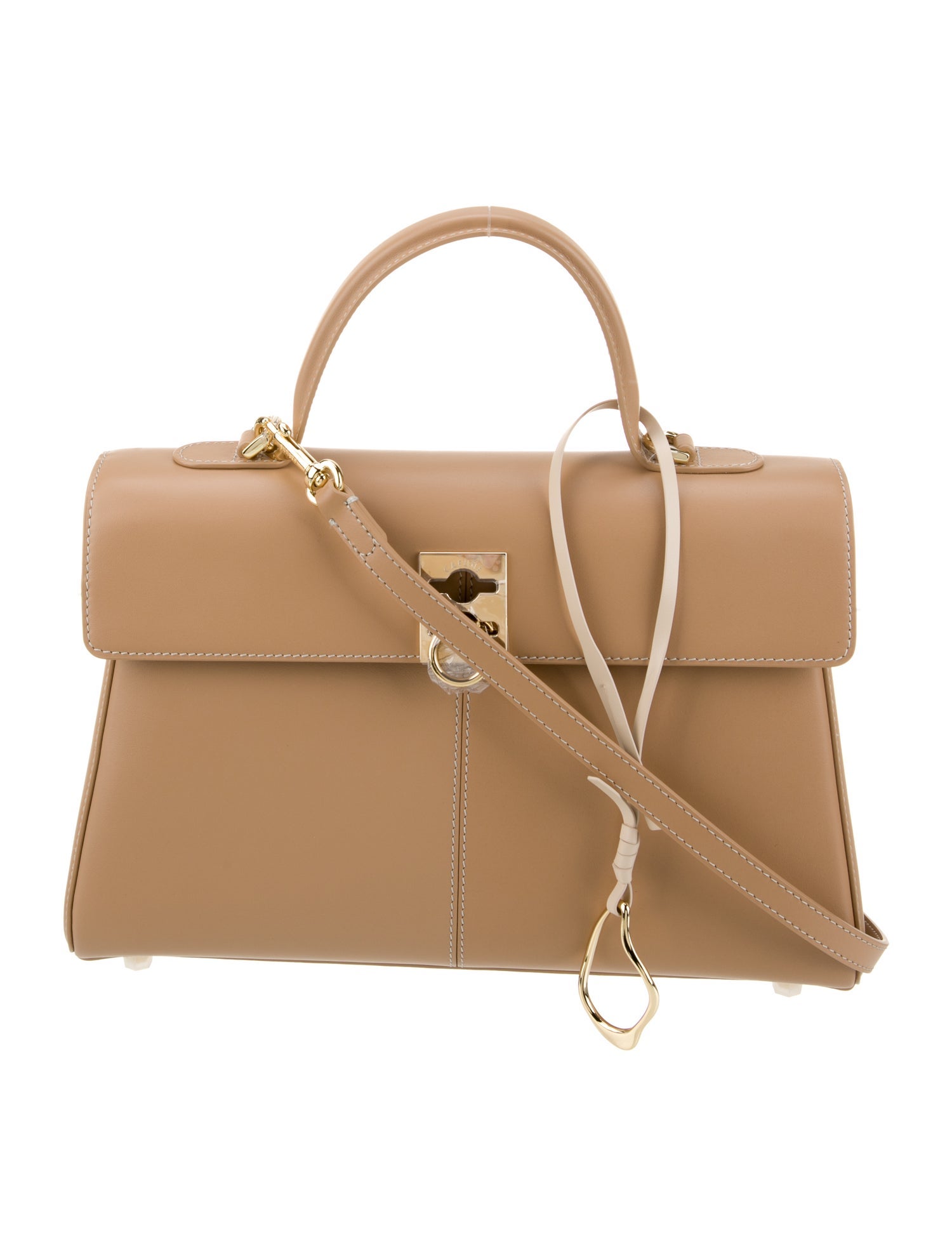 Cafuné Leather Top Handle Bag