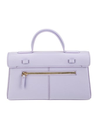 Cafuné Leather Top Handle Bag