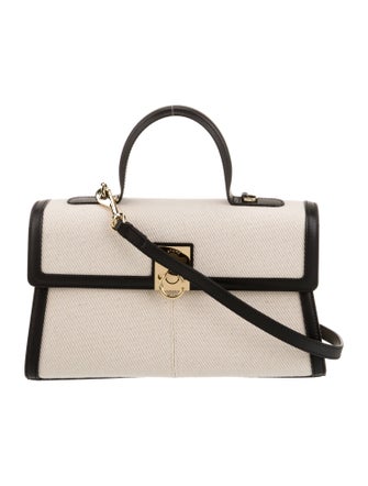 Cafuné Canvas Top Handle Bag