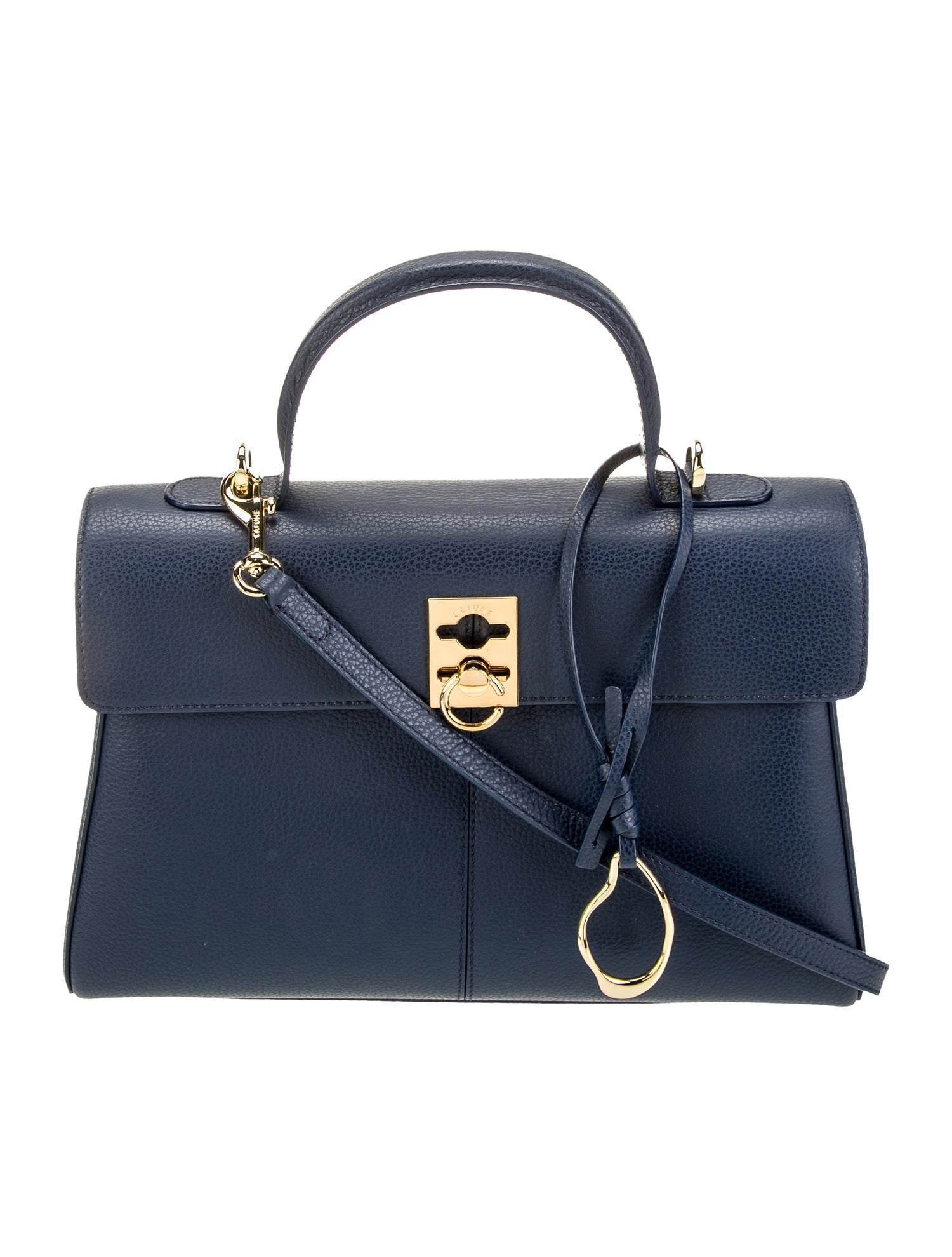 Cafuné Leather Top Handle Bag