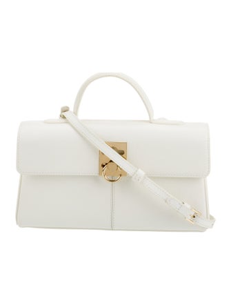 Cafuné Leather Top Handle Bag