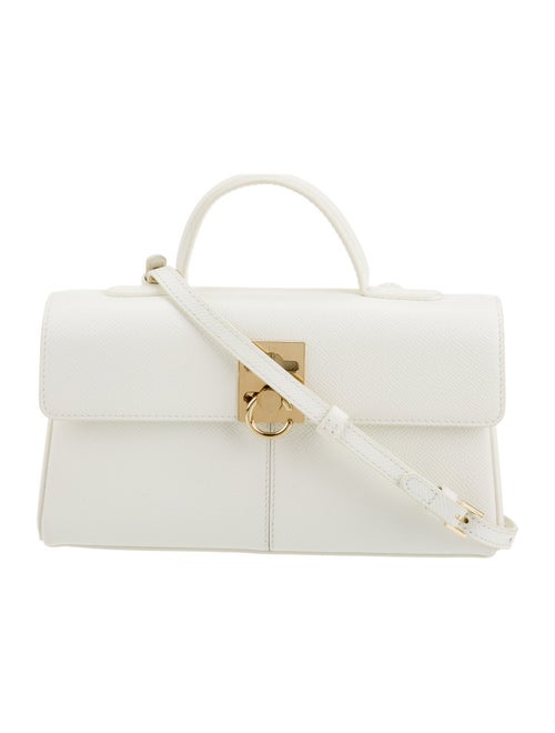 Cafuné Leather Top Handle Bag